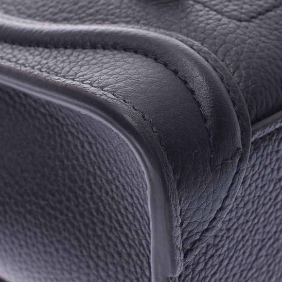 Celine Luggage Shopper Bag Black Calfskin Handbag - Picture 6 of 9